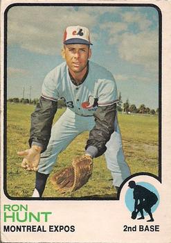 1973 O-Pee-Chee #149 Ron Hunt Front
