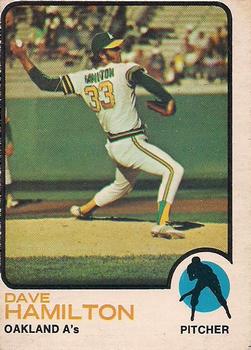 1973 O-Pee-Chee #214 Dave Hamilton Front