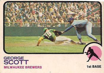 1973 O-Pee-Chee #263 George Scott Front