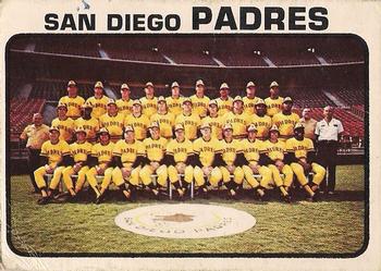 1973 O-Pee-Chee #316 San Diego Padres Front