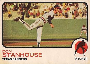 1973 O-Pee-Chee #352 Don Stanhouse Front