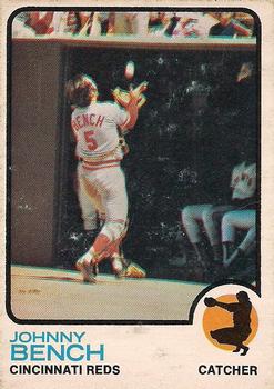 1973 O-Pee-Chee #380 Johnny Bench Front