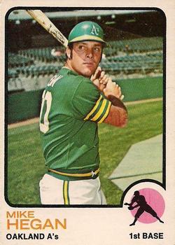 1973 O-Pee-Chee #382 Mike Hegan Front