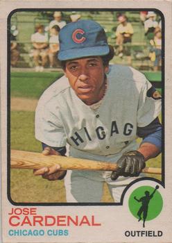 1973 O-Pee-Chee #393 Jose Cardenal Front