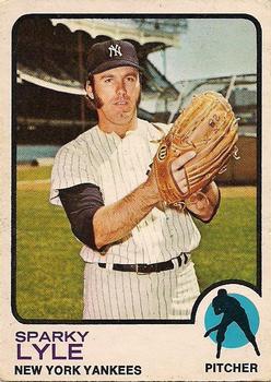 1973 O-Pee-Chee #394 Sparky Lyle Front