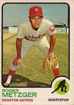 1973 O-Pee-Chee #395 Roger Metzger Front