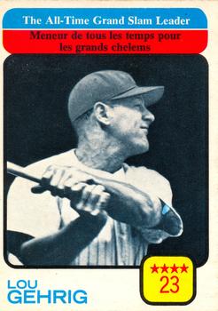 1973 O-Pee-Chee #472 The All-Time Grand Slam Leader - Lou Gehrig Front