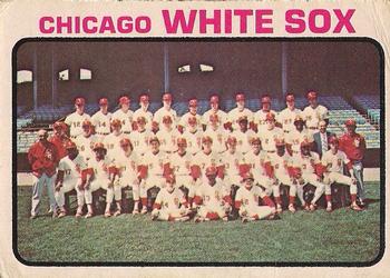 1973 O-Pee-Chee #481 Chicago White Sox Front
