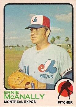 1973 O-Pee-Chee #484 Ernie McAnally Front