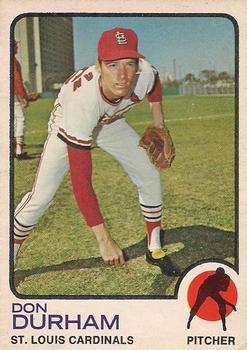 1973 O-Pee-Chee #548 Don Durham Front