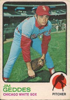1973 O-Pee-Chee #561 Jim Geddes Front