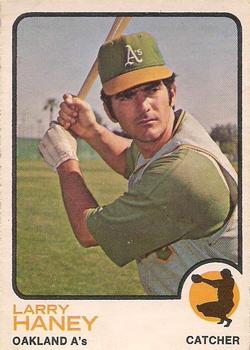 1973 O-Pee-Chee #563 Larry Haney Front