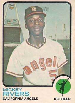 1973 O-Pee-Chee #597 Mickey Rivers Front