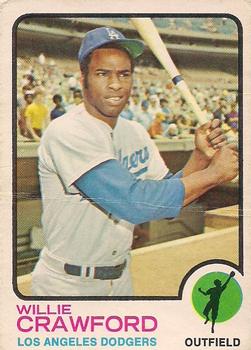 1973 O-Pee-Chee #639 Willie Crawford Front