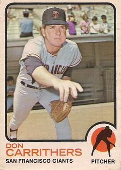 1973 O-Pee-Chee #651 Don Carrithers Front
