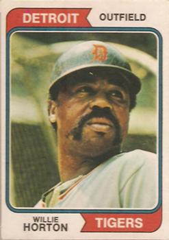 1974 O-Pee-Chee #115 Willie Horton Front
