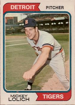 1974 O-Pee-Chee #166 Mickey Lolich Front