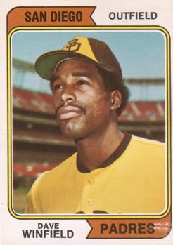 1974 O-Pee-Chee #456 Dave Winfield Front