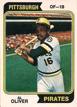 1974 O-Pee-Chee #52 Al Oliver Front
