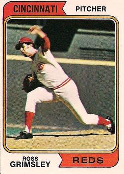 1974 O-Pee-Chee #59 Ross Grimsley Front
