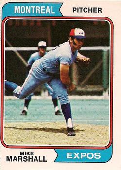 1974 O-Pee-Chee #73 Mike Marshall Front