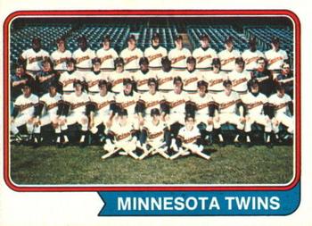1974 O-Pee-Chee #74 Minnesota Twins Front