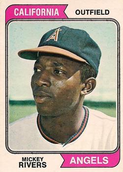 1974 O-Pee-Chee #76 Mickey Rivers Front