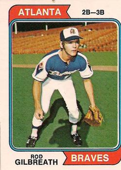 1974 O-Pee-Chee #93 Rod Gilbreath Front