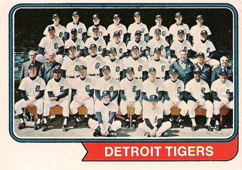 1974 O-Pee-Chee #94 Detroit Tigers Front