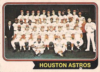 1974 O-Pee-Chee #154 Houston Astros Front