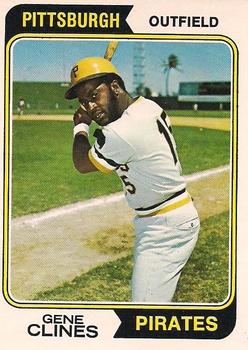 1974 O-Pee-Chee #172 Gene Clines Front