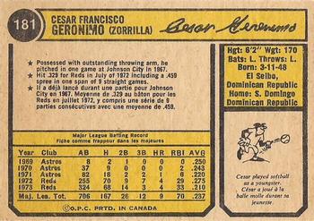 Cesar Geronimo Houston Astros 1971 Cooperstown Baseball -  Israel