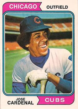 1974 O-Pee-Chee #185 Jose Cardenal Front