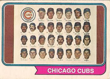 1974 O-Pee-Chee #211 Chicago Cubs Front