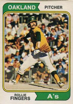 1974 O-Pee-Chee #212 Rollie Fingers Front