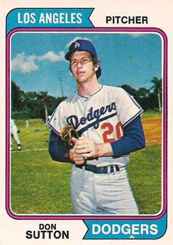 1974 O-Pee-Chee #220 Don Sutton Front