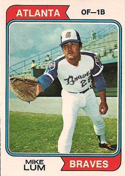 1974 O-Pee-Chee #227 Mike Lum Front