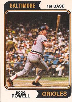 1974 O-Pee-Chee #460 Boog Powell Front