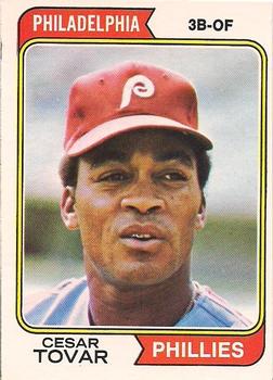 1974 O-Pee-Chee #538 Cesar Tovar Front