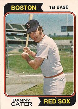 1974 O-Pee-Chee #543 Danny Cater Front