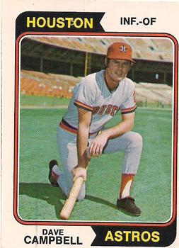 1974 O-Pee-Chee #556 Dave Campbell Front