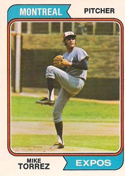 1974 O-Pee-Chee #568 Mike Torrez Front