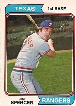 1974 O-Pee-Chee #580 Jim Spencer Front
