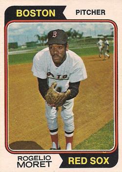 1974 O-Pee-Chee #590 Rogelio Moret Front