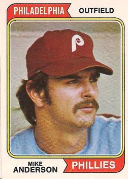 1974 O-Pee-Chee #619 Mike Anderson Front