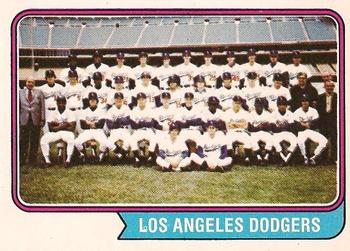 1974 O-Pee-Chee #643 Los Angeles Dodgers Front