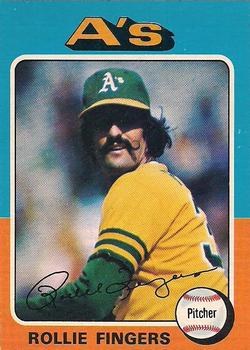 1975 O-Pee-Chee #21 Rollie Fingers Front