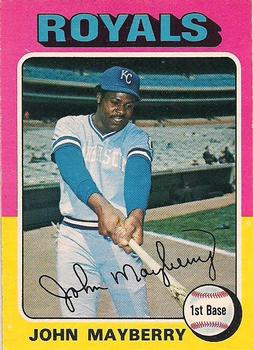 1975 O-Pee-Chee #95 John Mayberry Front