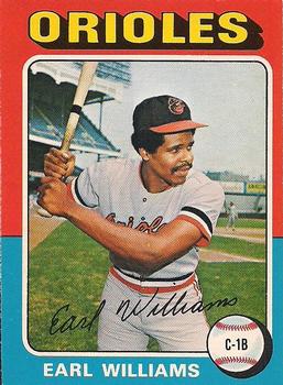1975 O-Pee-Chee #97 Earl Williams Front