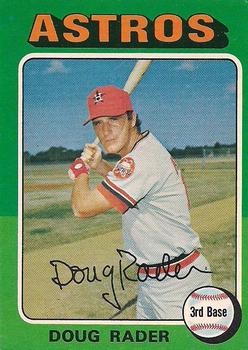 1975 O-Pee-Chee #165 Doug Rader Front